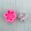 Weihnachtliche Silikon-Backform, Rosa, 2er-Pack 1