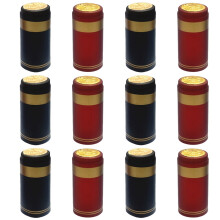 200 tapones termorretráctiles para botellas de vino de 33 mm