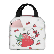 Hello Kitty -eristetty lounaskassi vedenpitävästä Oxford-kankaasta
