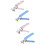 Edelstahl-Schüsselclip-Set – 4er-Pack 1