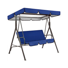 Wasserdichtes 3-Sitzer-Schaukeldach in Blau