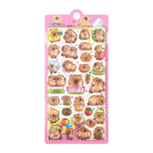 Vibrant Crystal Stickers Showcasing Playful Cartoon-SLBHX01