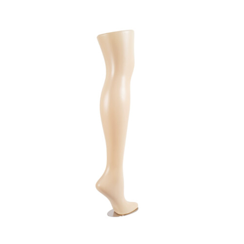Secure Nonslip Base Leg Display Stand PE Texture for Hosiery and