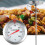Madtermometer i rustfrit stål med lang sonde 4