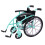 Béquilles pliables pour fauteuil roulant, ensemble de jeu-Orange 5