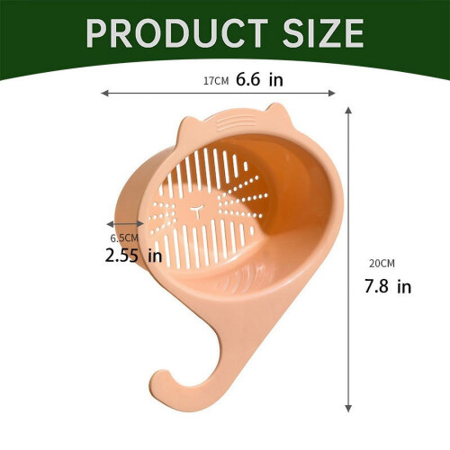 Kitchen sink drain basket strainer for fruit and vegetable 1