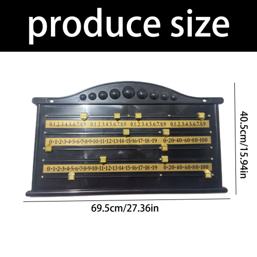 Professional Grade Snooker Scoreboard Designed for Quick 2