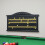 Easy to Read Snooker Scoreboard Features Black Board and White 7
