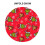 Polyester Round Tablecloth 60 in – Water-Resistant & 4
