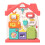 Kids Sensory Activity Board Housework Educational Toy for-Red 1