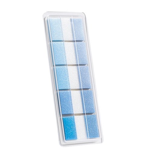 120Sheets Repositionable Clear Adhesive Labels-gradient blue