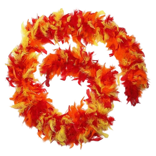Turkey Feather Boas,2 Yard Chandelle Feather Boas-three colors