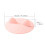 Storage bins with lids cat ear style white 2