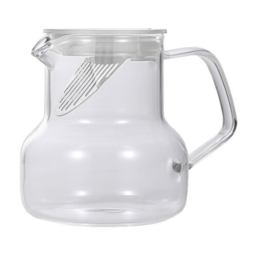 Lemonade Pitcher Glass Refrigerator Dispenser with Lid 1