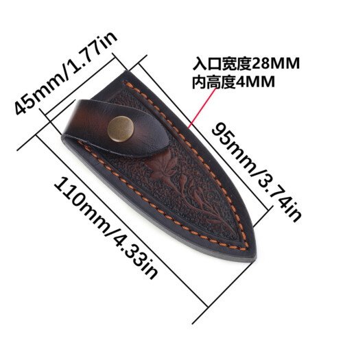 Pocket Cutter Sheath Pouches Small Straight Cutter Storage 2