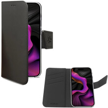 Wally Wallet Case iPhone 15 Plus Black
