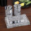 Crushed Diamond Mirror Tray 20x10cm Decor 2