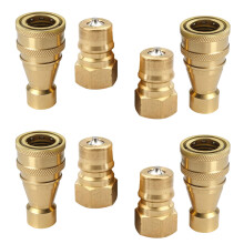Pack of 4 1/4 Foot Tall Execution Bronze Quick Separate-4