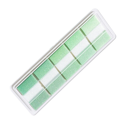 120Sheets Clear Adhesive Label for Notebook-gradient green