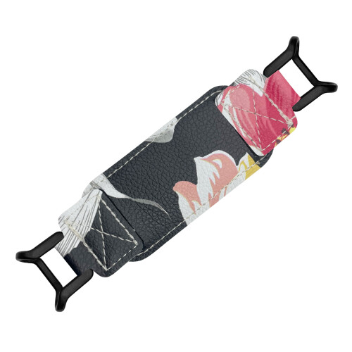 Dragonne pour tablette en PU souple et corde élastique,-G