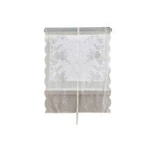 Rideau de fenĂŞtre en dentelle florale avec poche Ă -80 100cm