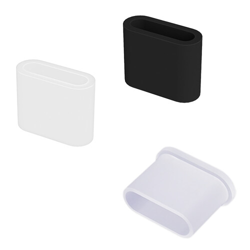 Dust Protectors Cover For Type C-Transparent silicone 10pcs 1