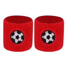2-pak sportowych opasek na nadgarstek – sztuczny kaszmir, 6 x 5 cm