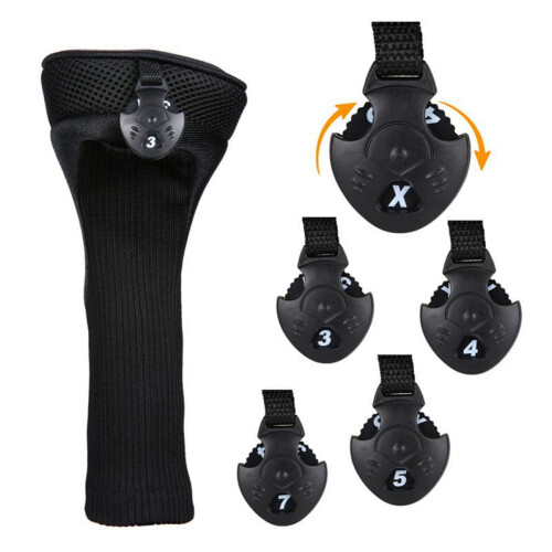 Set de 3 huse pentru cap de crosă de golf – Driver și Fairway 1