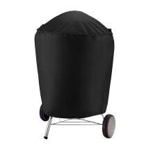 Heavy Duty Waterproof BBQ Grill Cover Black