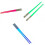 LED Lightsaber Chopsticks Reusable 3-Pair 1
