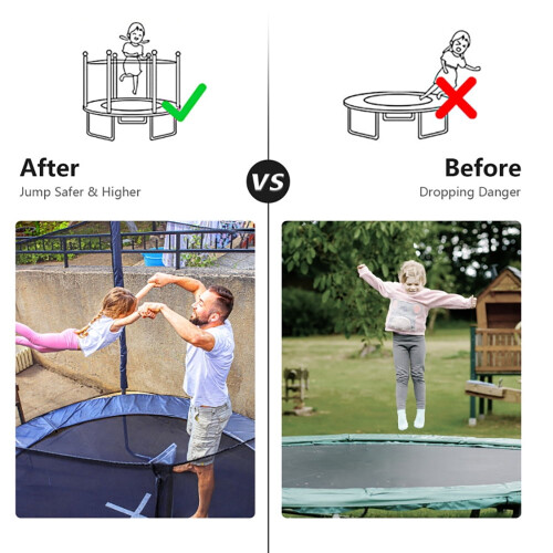 Obudowa bezpieczeństwa trampoliny Net8ft 2