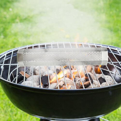 Grillrøgrør i rustfrit stål – genanvendeligt 1
