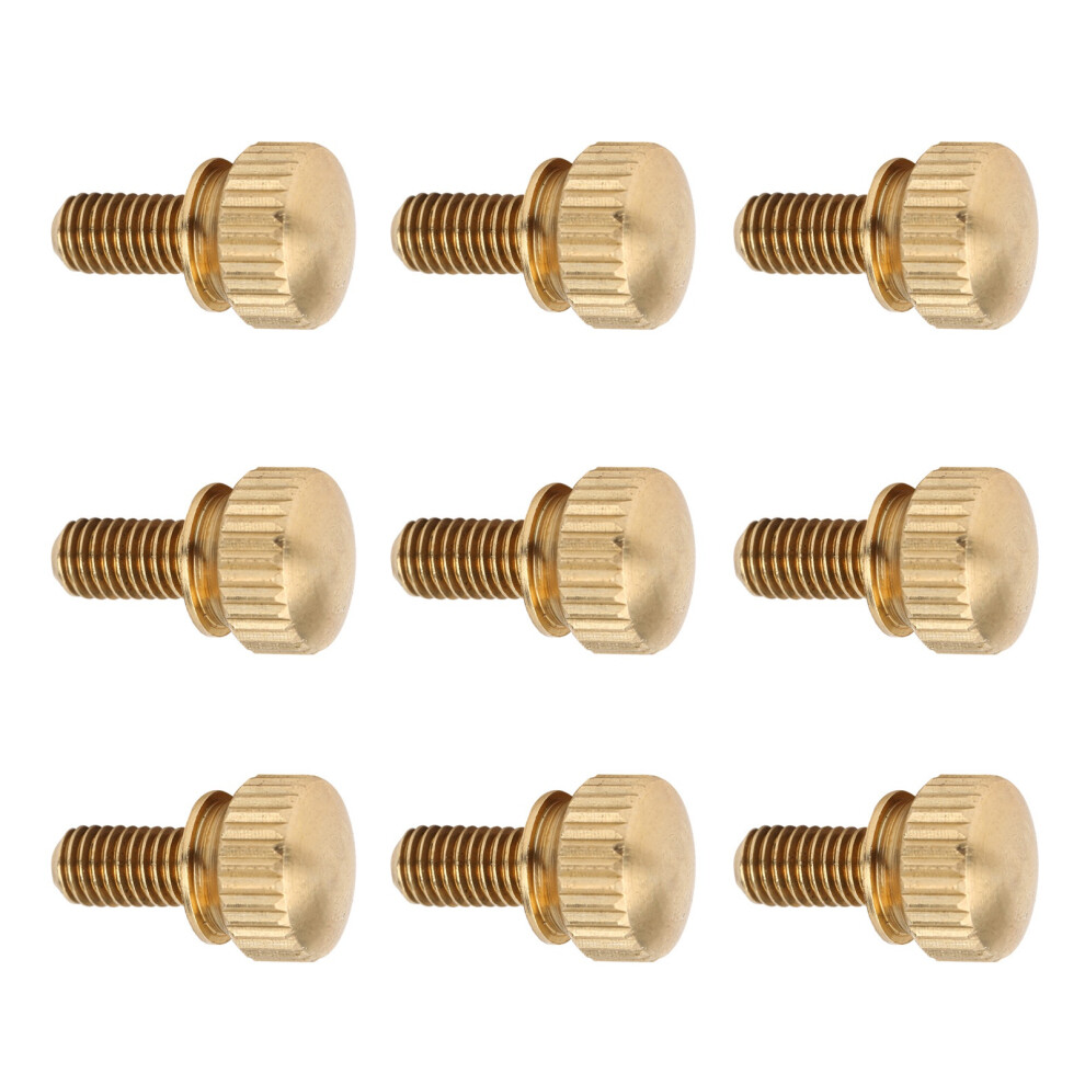 Pure Copper M5 Flat Knurled Thumb Screw 50 Pcs 9499224307698