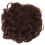 Messy Knot Hair Extensions i brun – High-Temp Silke, 3