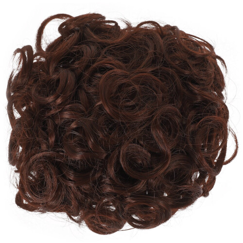 Messy Knot Hair Extensions i brun – High-Temp Silke, 2