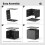 EDX deck box waterproof UV-resistant lockable 30-gal black 5