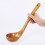 Suppenkelle aus Holz mit langem Griff 1