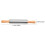 Rodillo de amasar ajustable de acero inoxidable con mango de madera 2