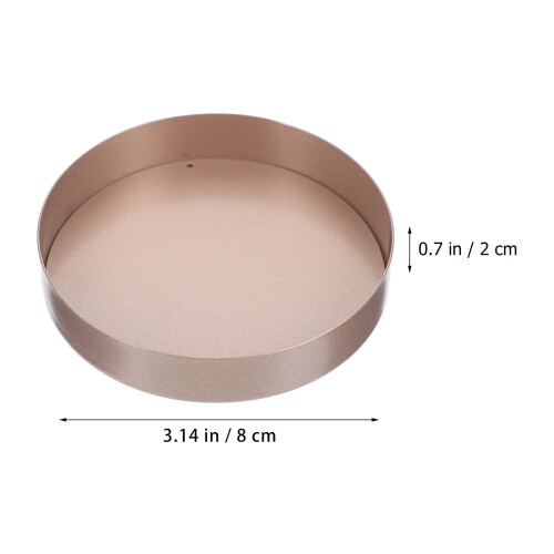 Molde para quiche antiadherente de 10 cm con base desmontable 1