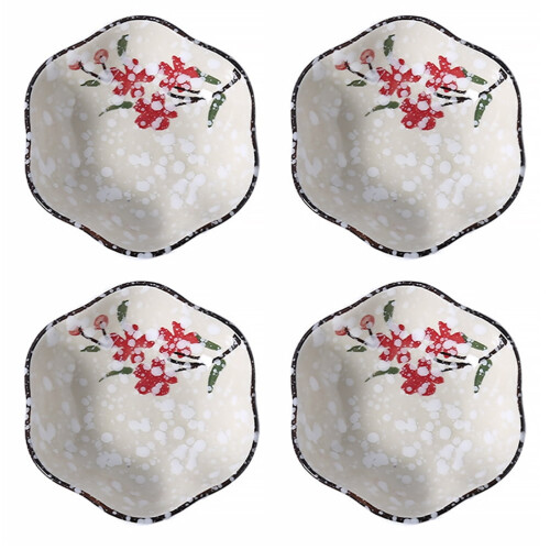 4-częściowe ceramiczne mini sosjerki