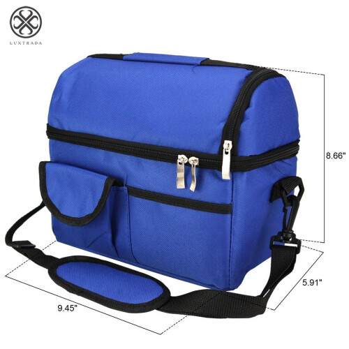 Isolierte Lunchtasche (8 l) mit Schultergurt 2