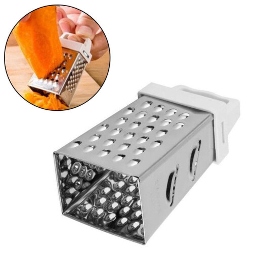 Mini-4-seitige Edelstahlreibe 2
