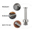 maillet attendrisseur de steak en acier inoxydable 304 5