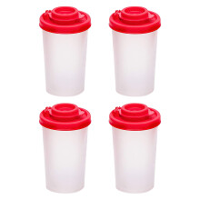 Salz- und Pfefferstreuer-Set – 4-teilig, Kunststoff, Küche