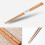 Ξύλινα Chopsticks Επαναχρησιμοποιήσιμα Αντιολισθητικά 1 Ζεύγος 3