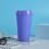Leott Glasflasche, lila, 401 ml, wiederverwendbar 3