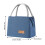 Borsa termica isolante Avtoify, blu navy, riutilizzabile. 3