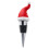 Kerstwijnstopper met hoedje - Hars en legering 1