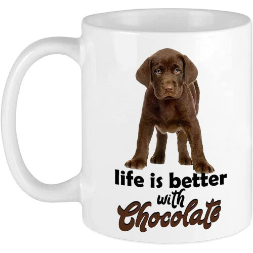 11 oz White Ceramic Mug Printed Both Sides