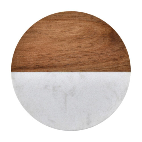 Set de 6 sets de table ronds en bois 1